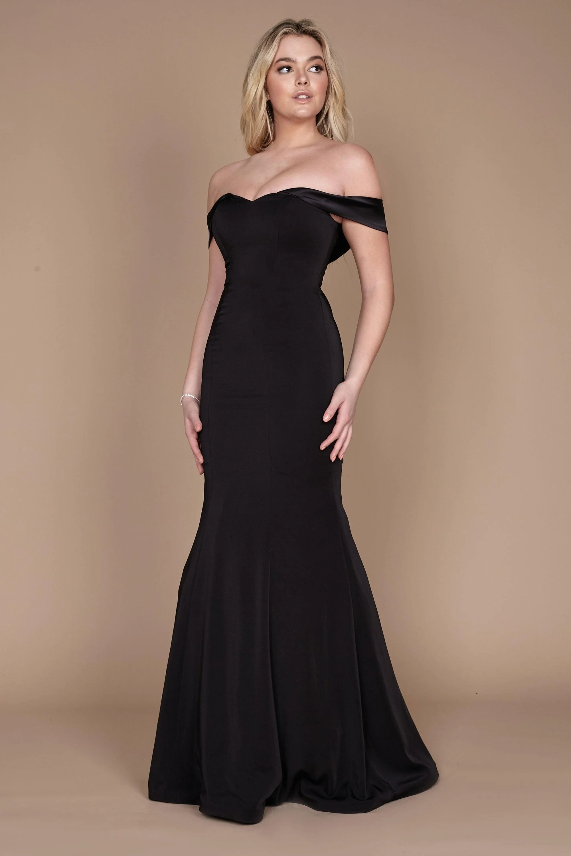Dylan & Davids Long Formal Black Evening Mermaid Dress