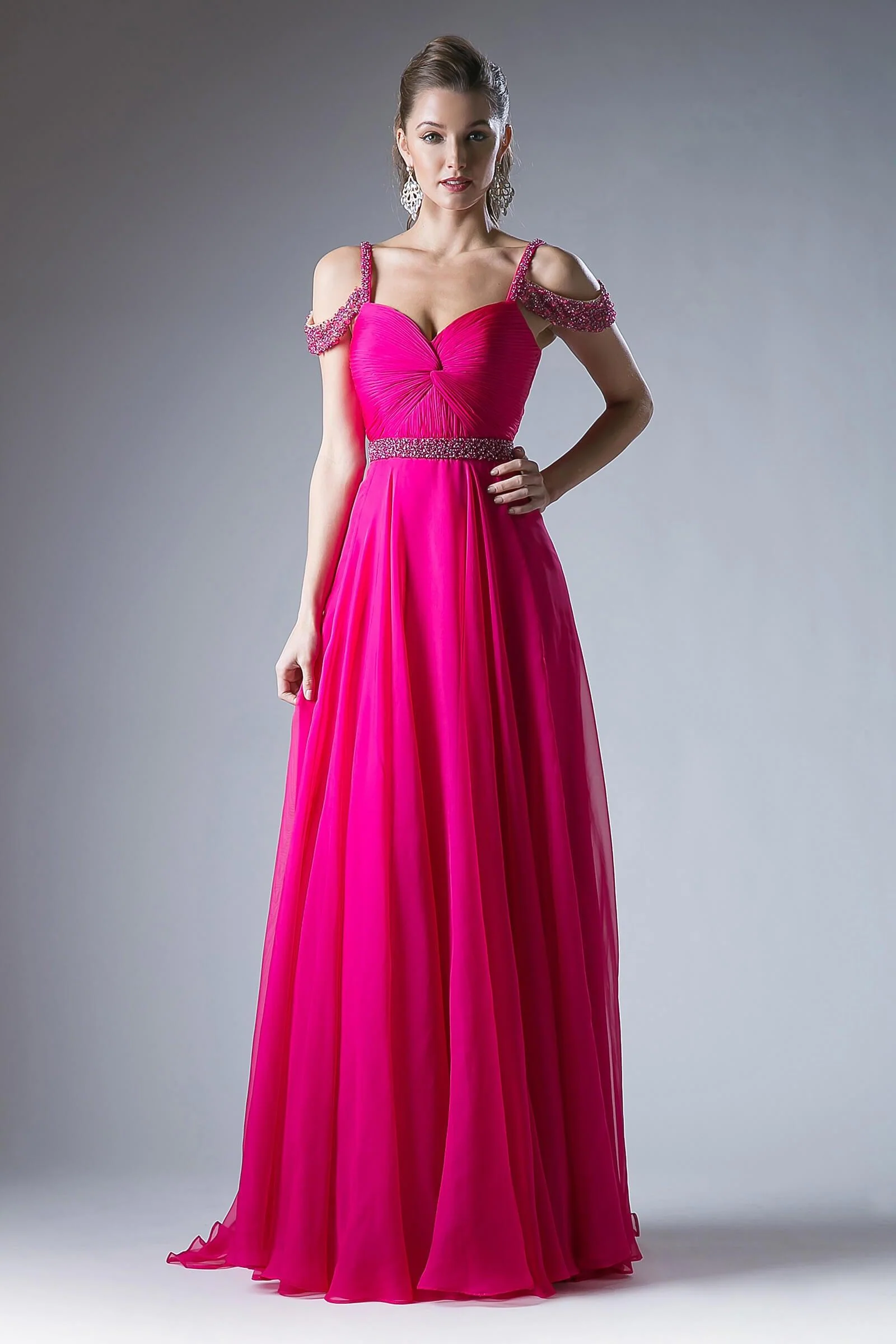 Cinderella Divine P211 Prom Long Formal Off Shoulder Evening Dress