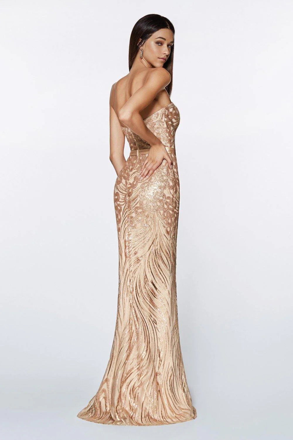 Cinderella Divine CD0112 Sexy Formal Long Prom Dress