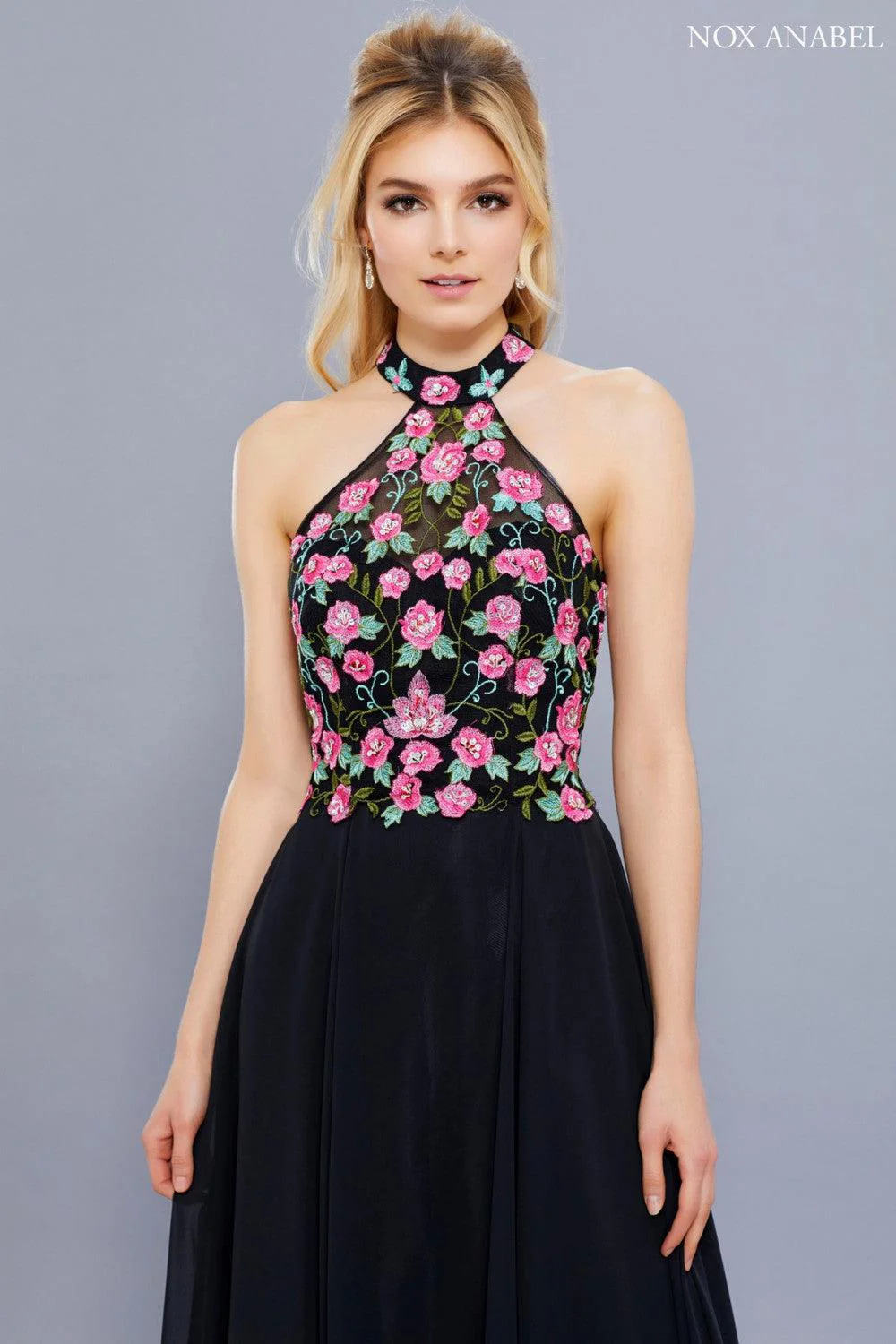 Long Halter Formal Dress Sale