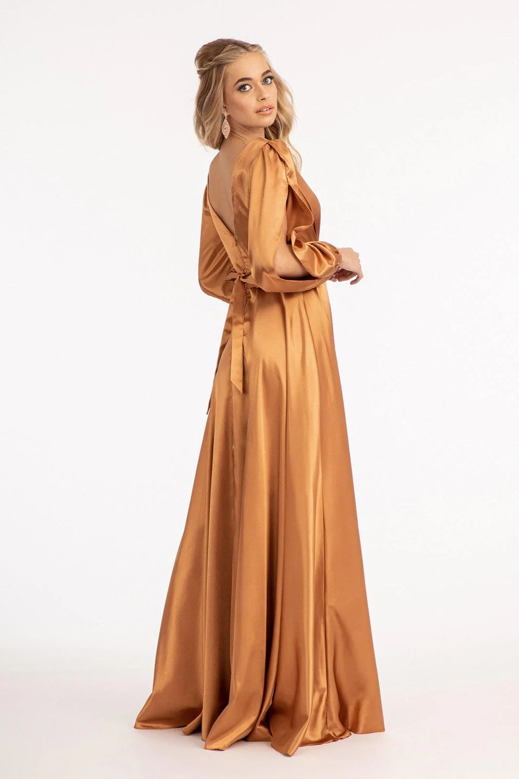 Long Sleeve Mother of the Bride Formal Dress