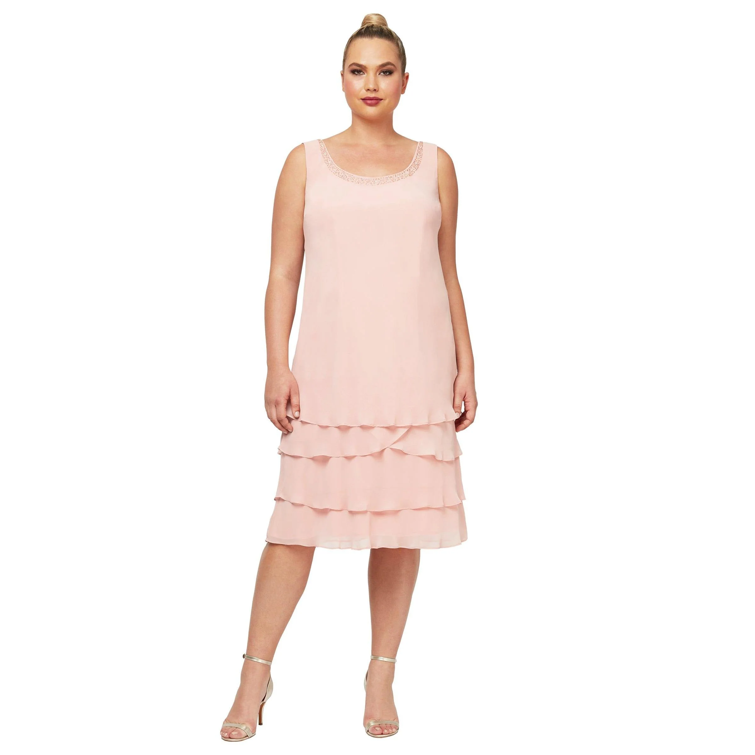 SL Fashions 622372 Short Mother of the Bride Dress