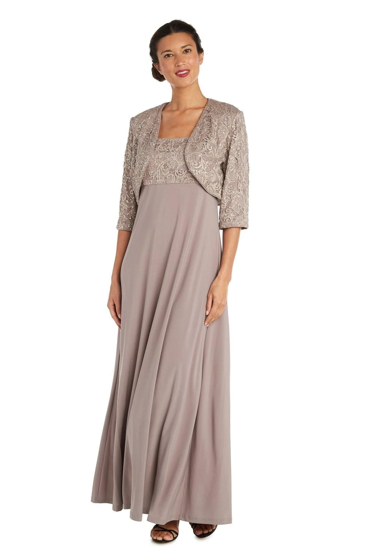 R&M Richards 3606 Long Mother Of The Bride Dress