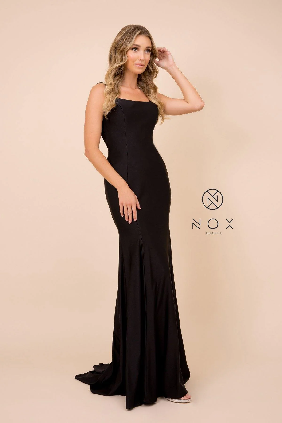 Long  Formal Prom Fitted Evening Dress
