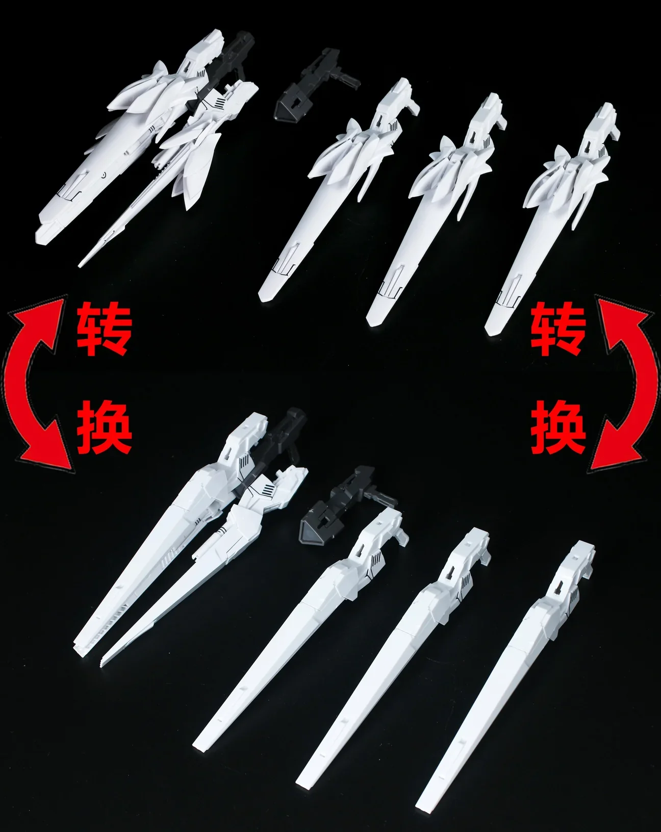 Effect Wing MG 1/100 Gundam Wing Zero Custom Snow White Prelude Add On