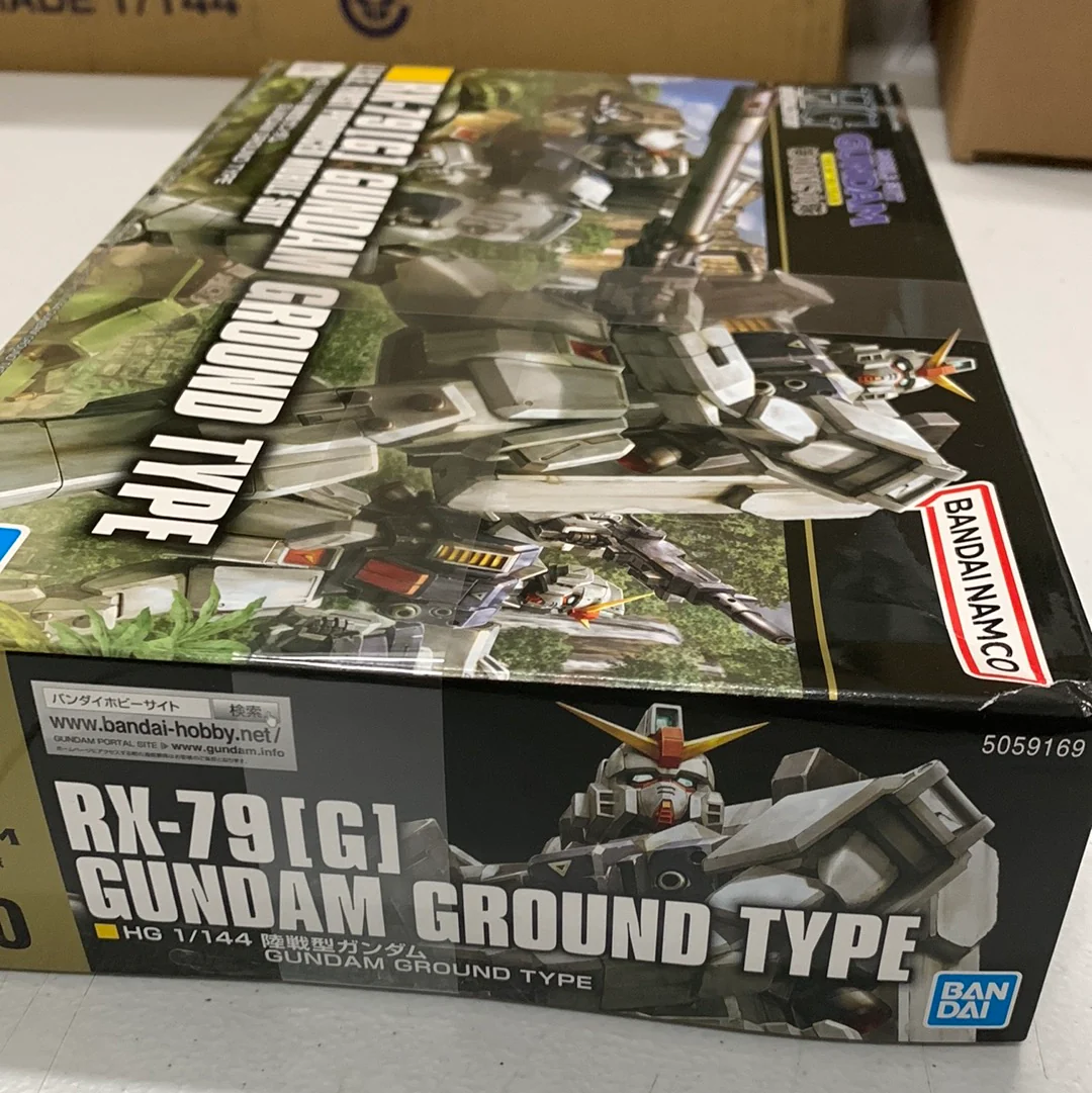 HGUC #210 RX-79[G] GUNDAM Ground Type (Damaged Box)