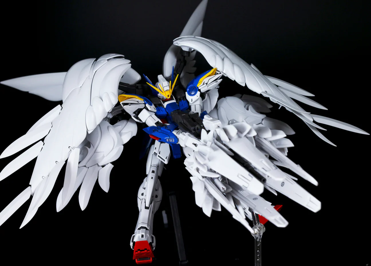 Effect Wing MG 1/100 Gundam Wing Zero Custom Snow White Prelude Add On