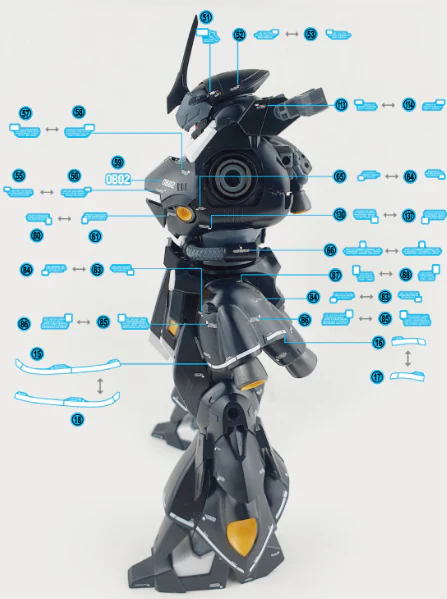 MG Kampfer Schwer (Water Decal)