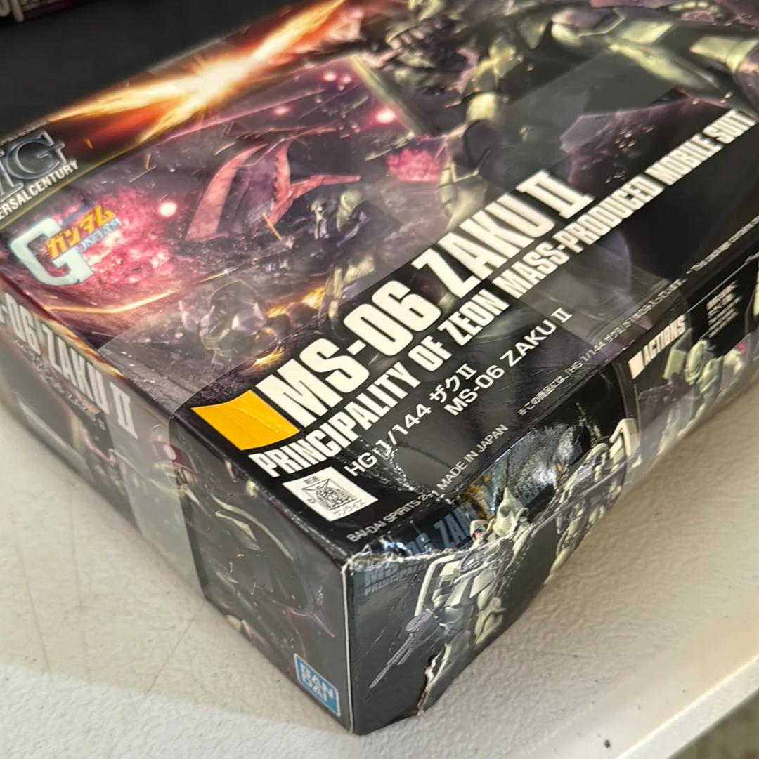 HGUC #241 MS-06 Zaku II [Damaged Box 15%]