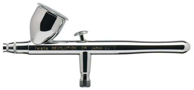 Iwata Revolution HP-CR Gravity Feed Dual Action Airbrush