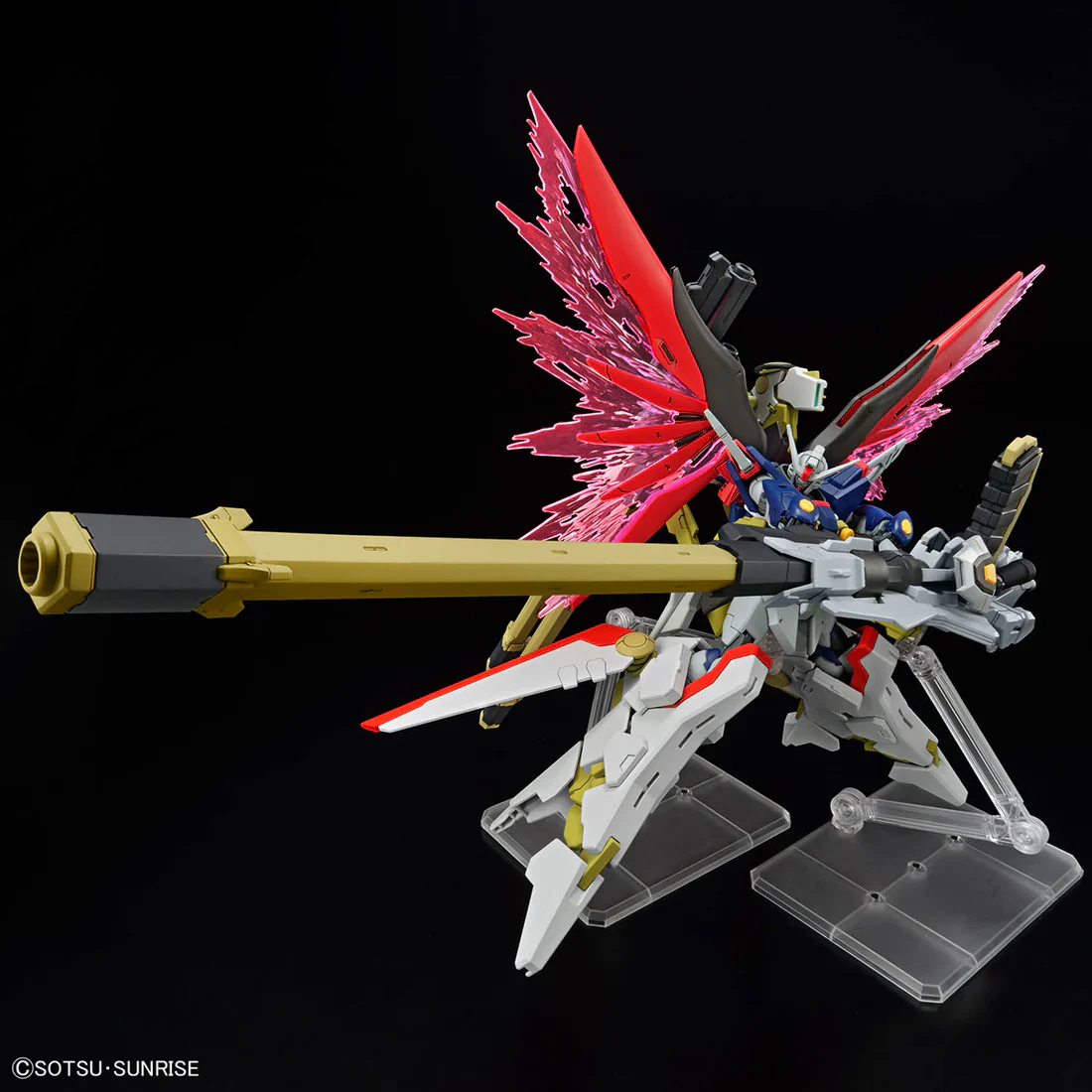HGCE #258 ZGMF/A-42S2 Destiny Gundam Spec II (& Zeus Silhouette)