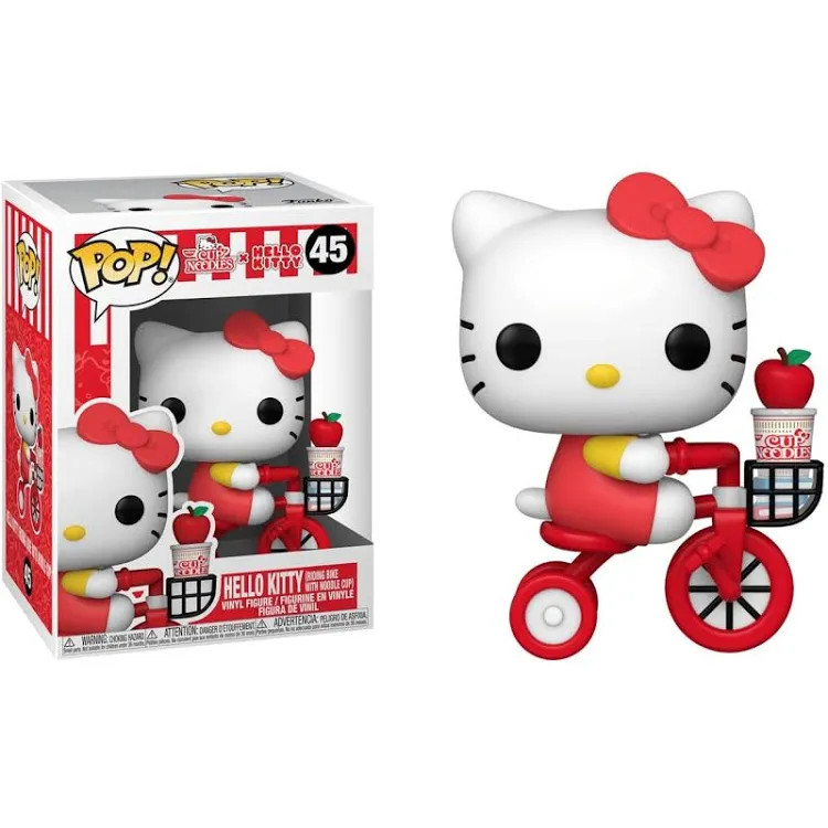 FUNKO POP! SANRIO: Hello Kitty x Nissin- Hello Kitty on Bike
