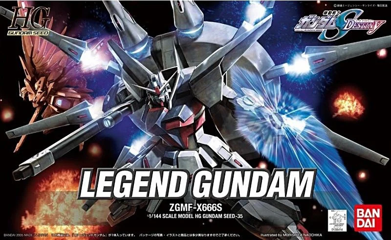 HGGS #35 ZGMF-X666S Legend Gundam