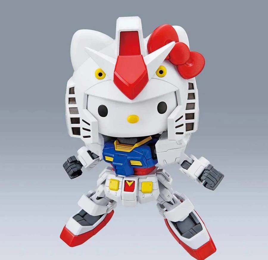 SD GUNDAM EX-STANDARD RX-78-2 GUNDAM / HELLO KITTY SET