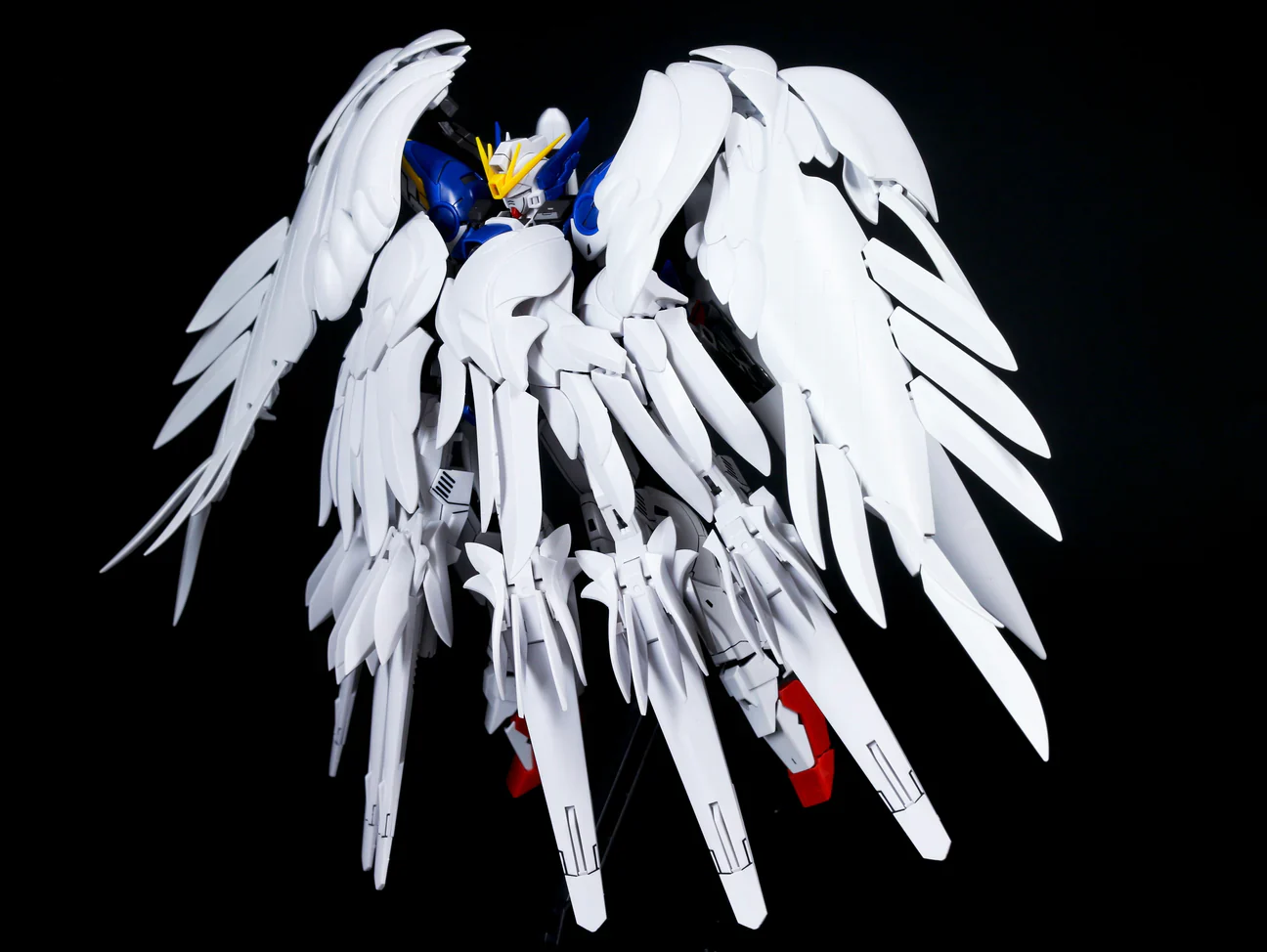 Effect Wing MG 1/100 Gundam Wing Zero Custom Snow White Prelude Add On