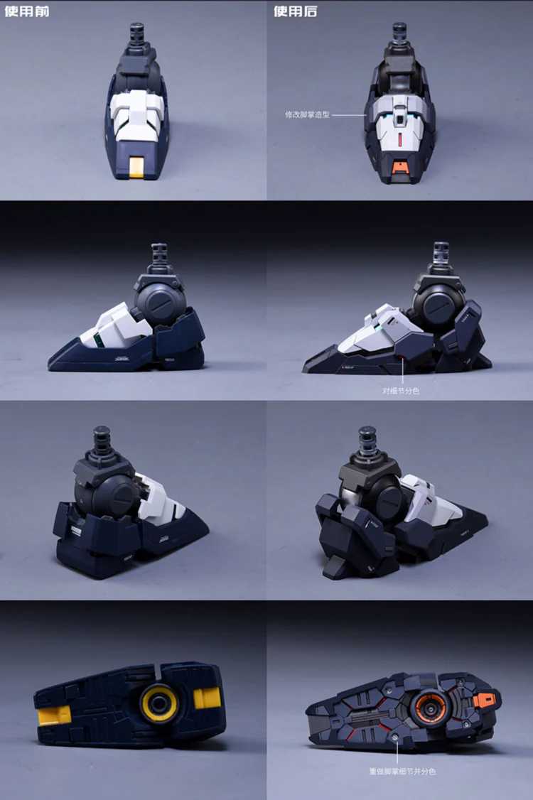 Fortune Meow’s 1/100 RX93 Nu Gundam ver.KA Resin Conversion Kit (Includes Pre-Cut Masking Tape)