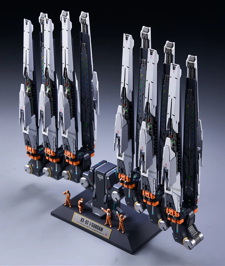 Fortune Meow’s 1/100 RX93 Nu Gundam ver.KA Resin Conversion Kit (Includes Pre-Cut Masking Tape)