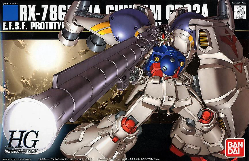 HGUC #66 RX-78GP02A Gundam GP02 Physalis