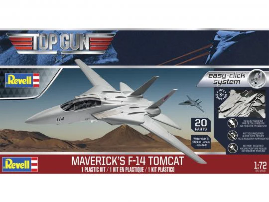 REVELL Maverick's F-14 Tomcat Scale: 1/72