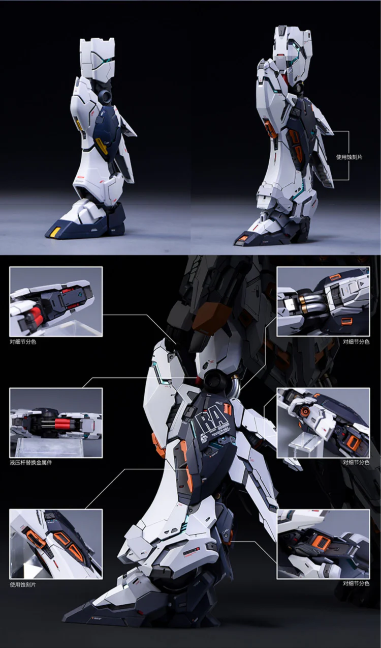 Fortune Meow’s 1/100 RX93 Nu Gundam ver.KA Resin Conversion Kit (Includes Pre-Cut Masking Tape)