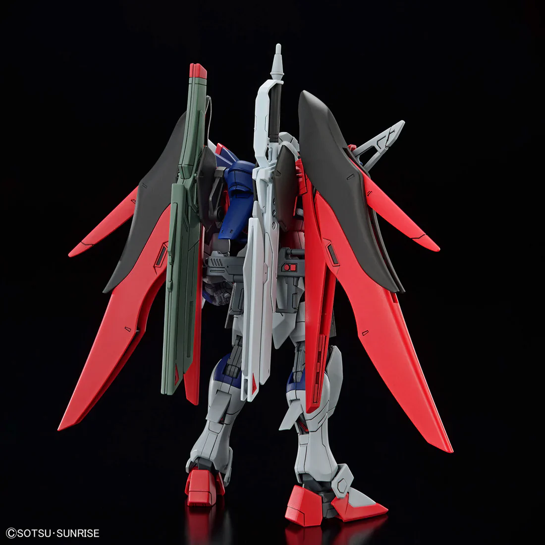 HGCE #258 ZGMF/A-42S2 Destiny Gundam Spec II (& Zeus Silhouette)