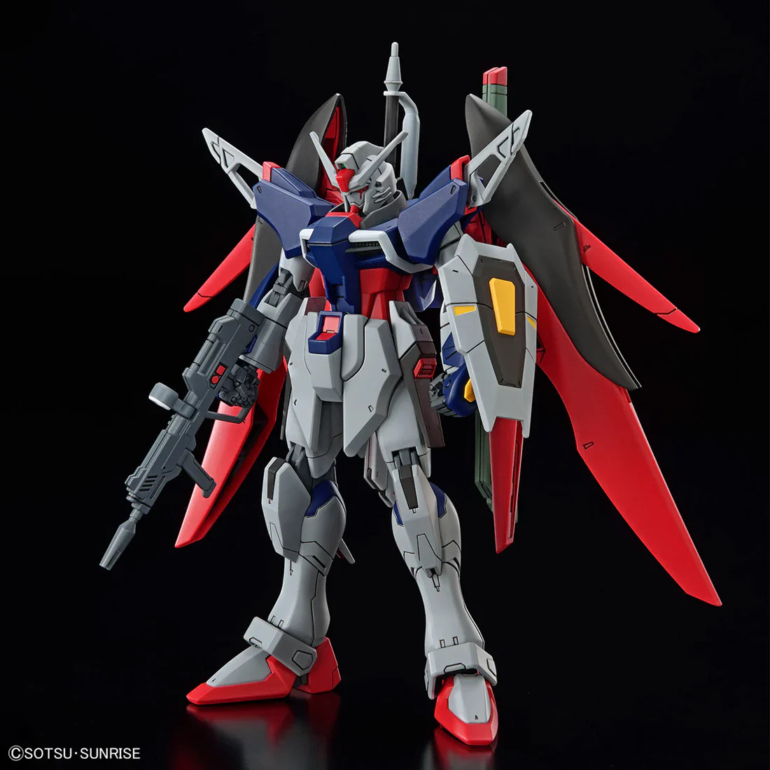 HGCE #258 ZGMF/A-42S2 Destiny Gundam Spec II (& Zeus Silhouette)