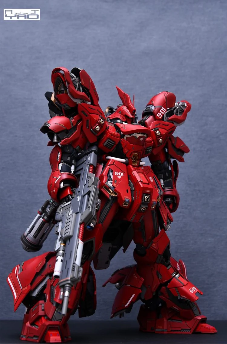 Yujiao Land Sazabi Conversion Kit 2.0 + Expansion Set 2.0 + YJL Water decal special design