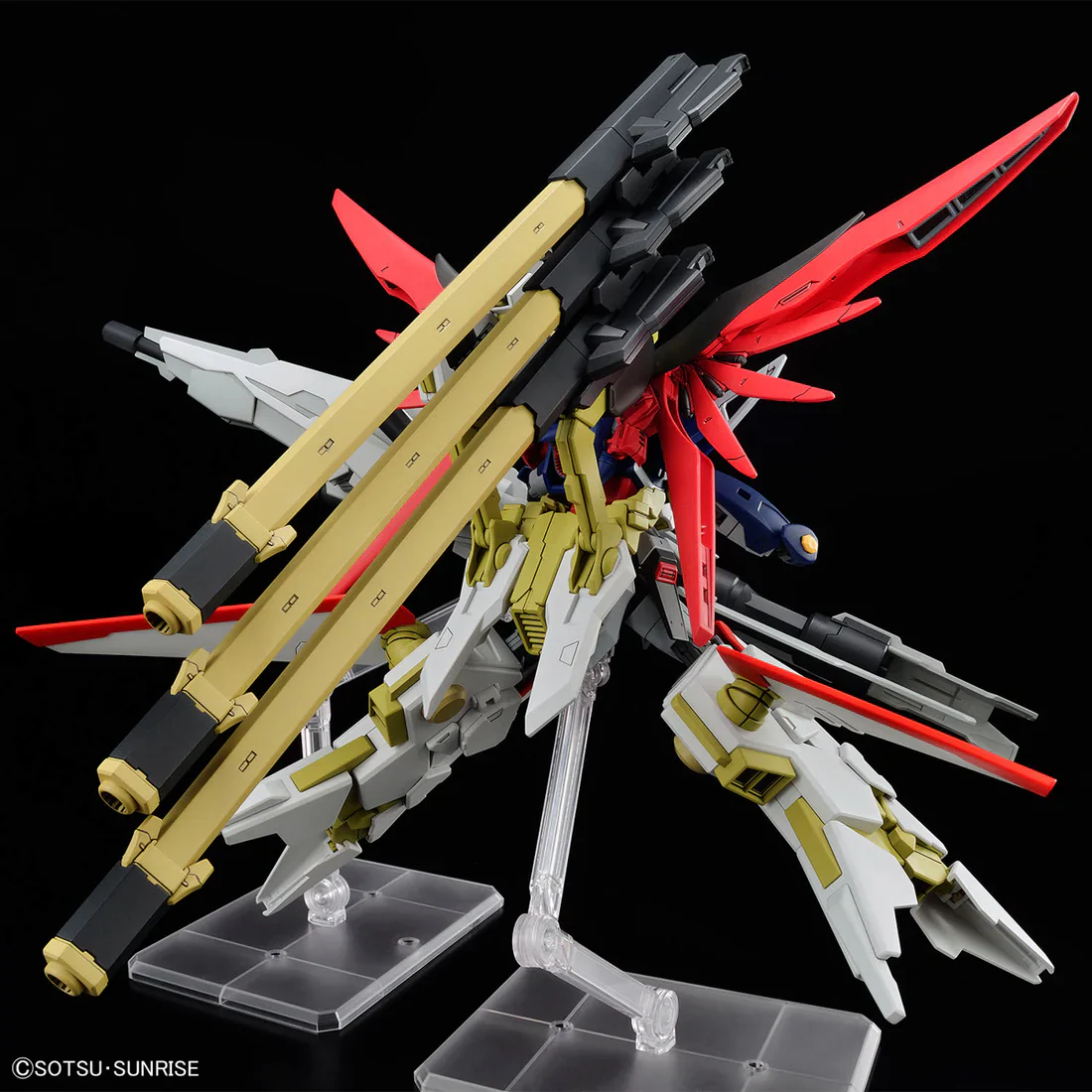 HGCE #258 ZGMF/A-42S2 Destiny Gundam Spec II (& Zeus Silhouette)