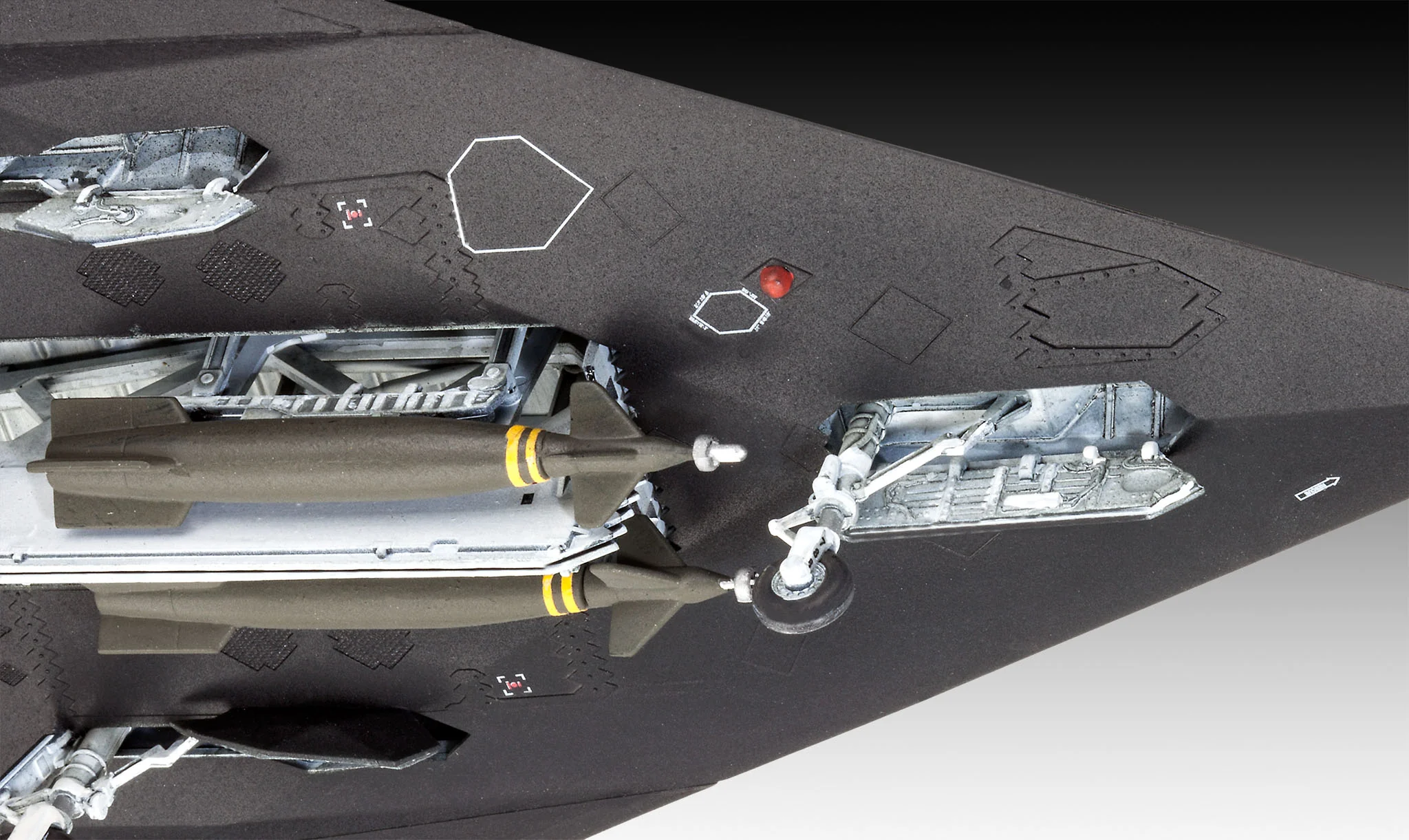 F117A Nighthawk Stealth Fighter 1:72