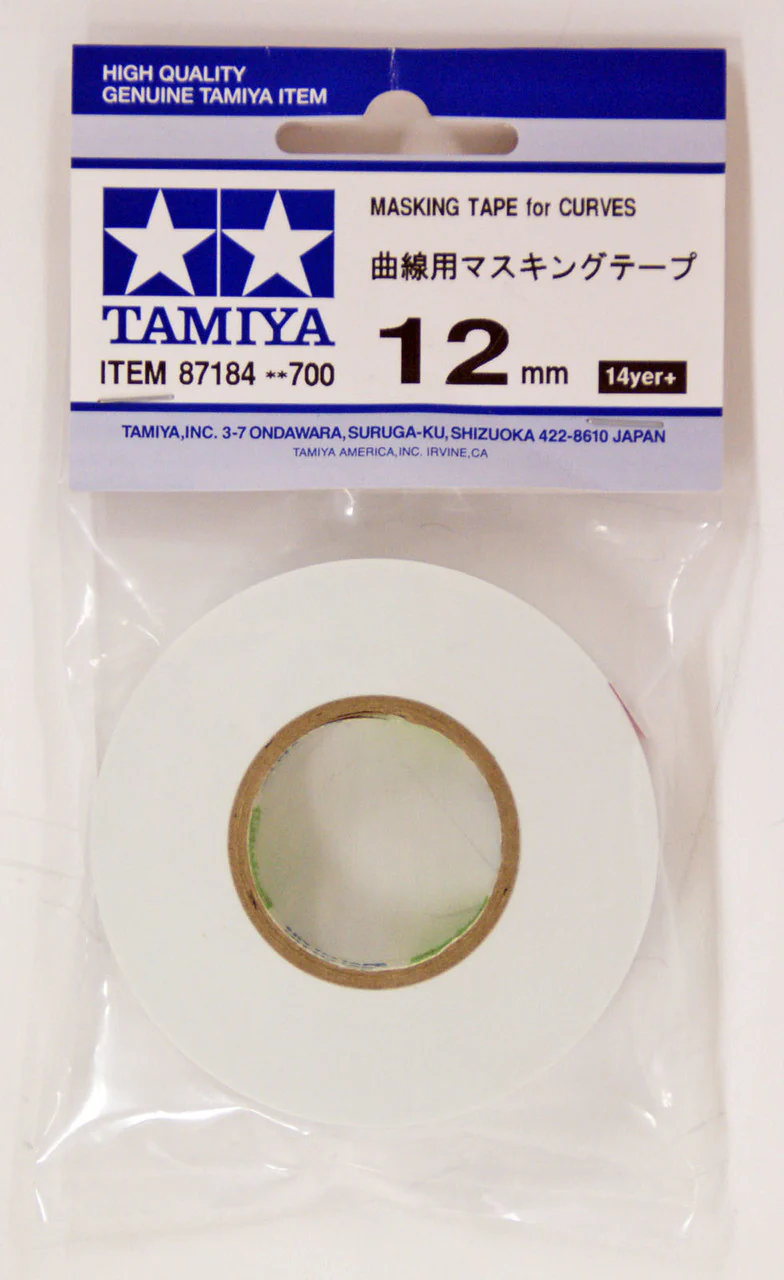 TAMIYA - Painter's Masking Tape for Curves