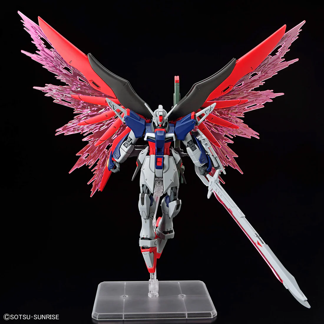 HGCE #258 ZGMF/A-42S2 Destiny Gundam Spec II (& Zeus Silhouette)