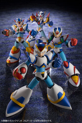 Mega Man X (Rock Man X) Full Armor Model Kit