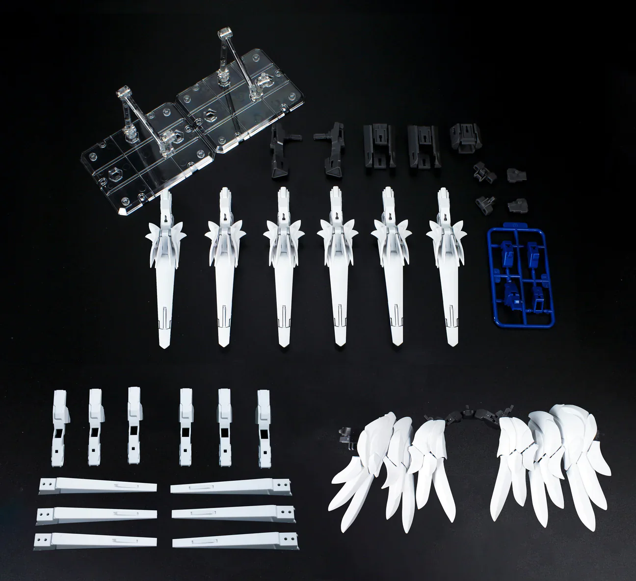 Effect Wing MG 1/100 Gundam Wing Zero Custom Snow White Prelude Add On