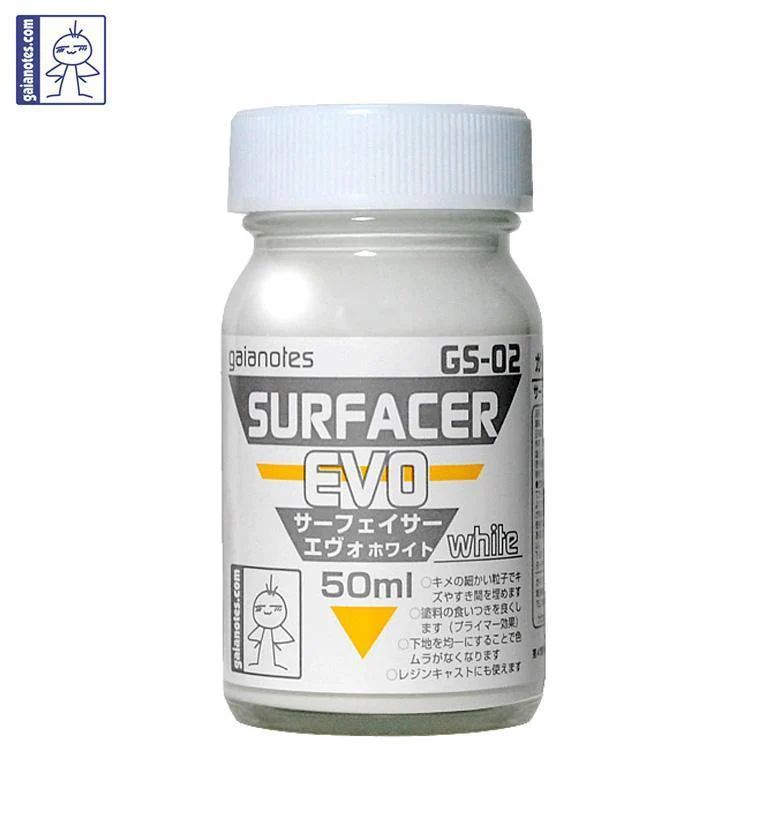 Gaianotes GS-02 Surfacer Evo White