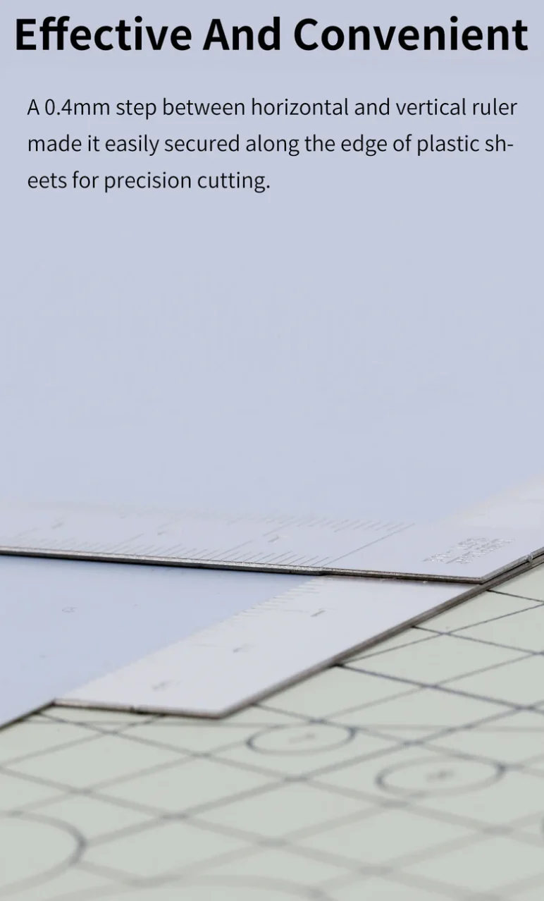 DSPIAE SST-01 Stainless Steel T Ruler