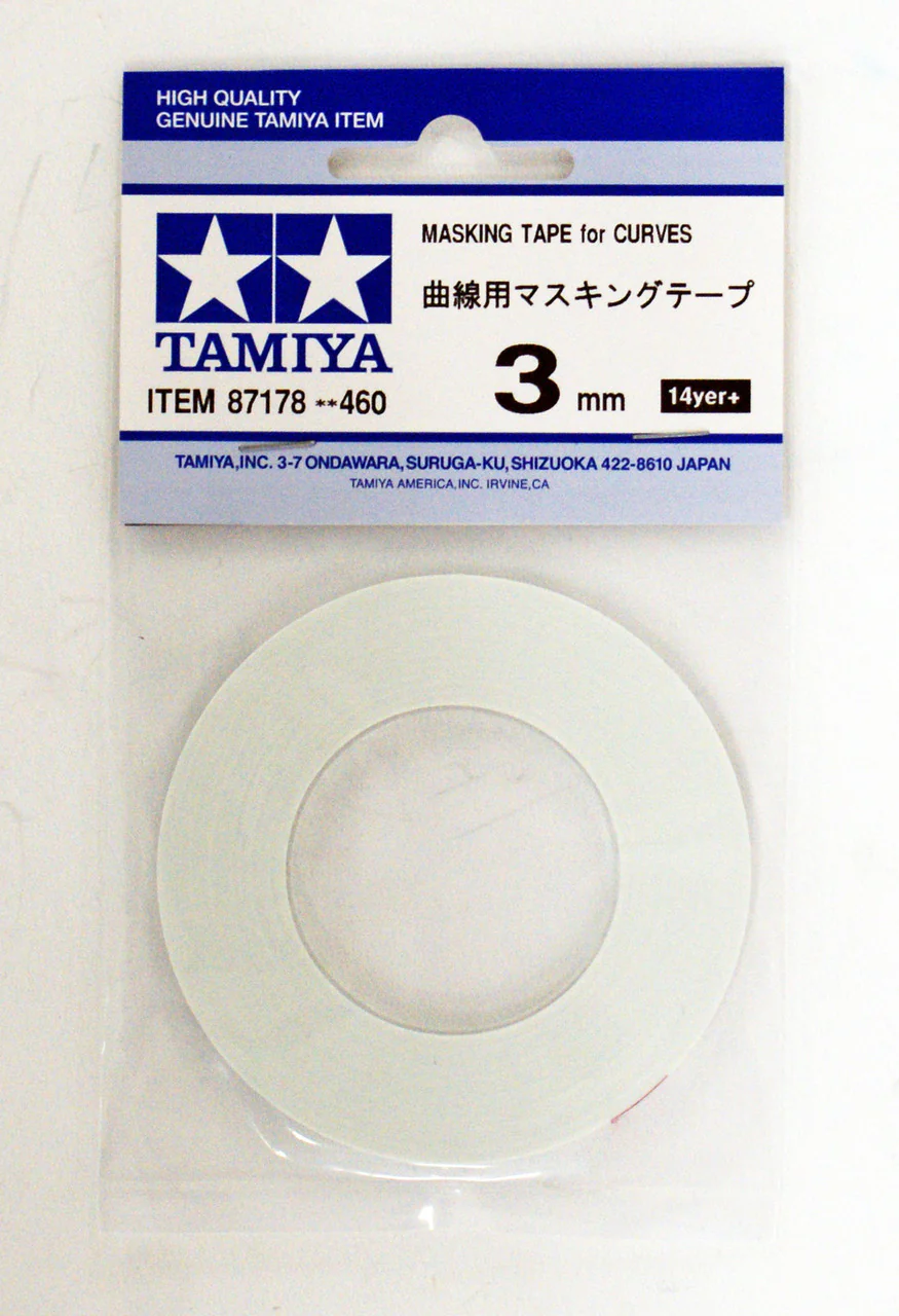 TAMIYA - Painter's Masking Tape for Curves