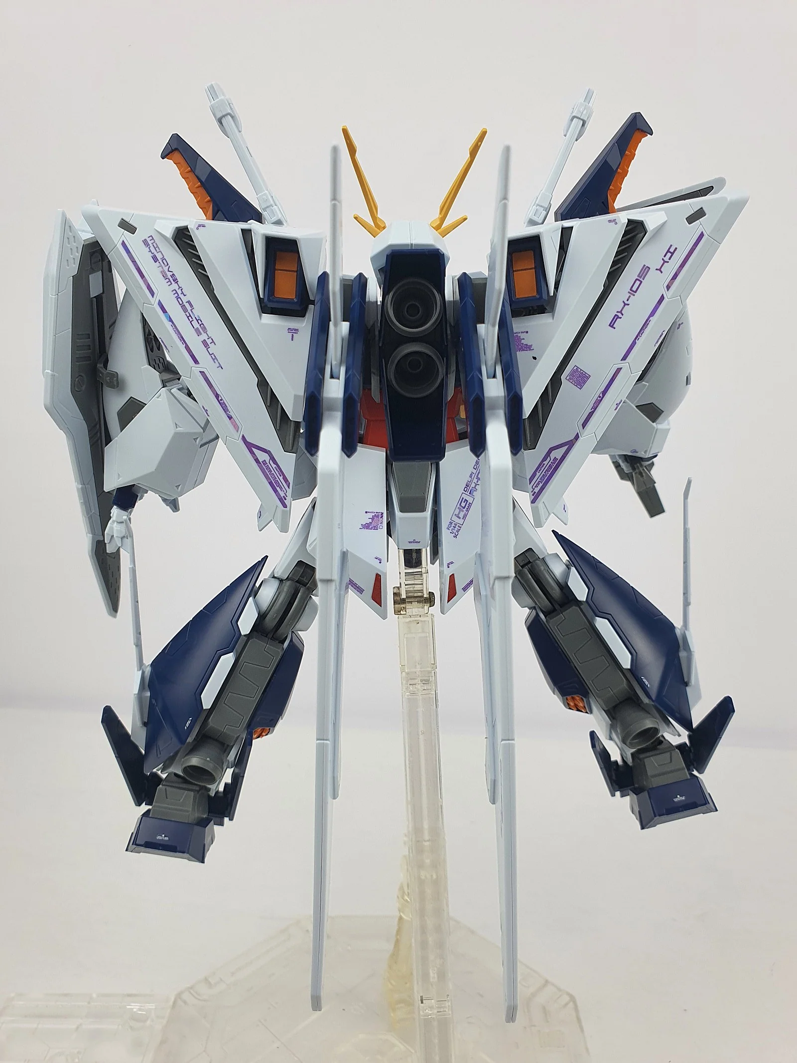 HG RX-105 XI Gundam (Water Decal)