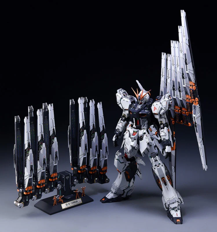 Fortune Meow’s 1/100 RX93 Nu Gundam ver.KA Resin Conversion Kit (Includes Pre-Cut Masking Tape)