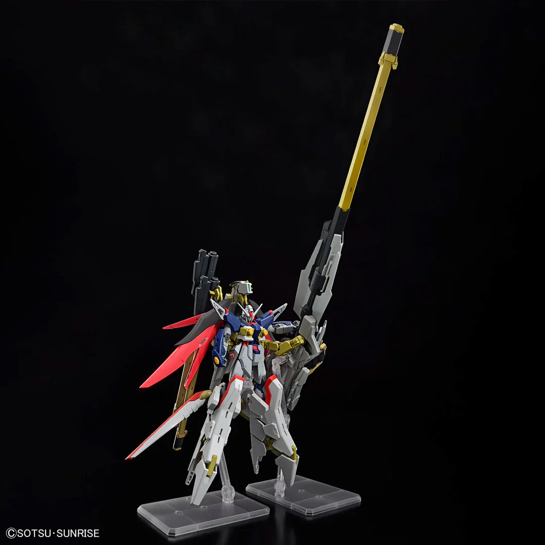 HGCE #258 ZGMF/A-42S2 Destiny Gundam Spec II (& Zeus Silhouette)