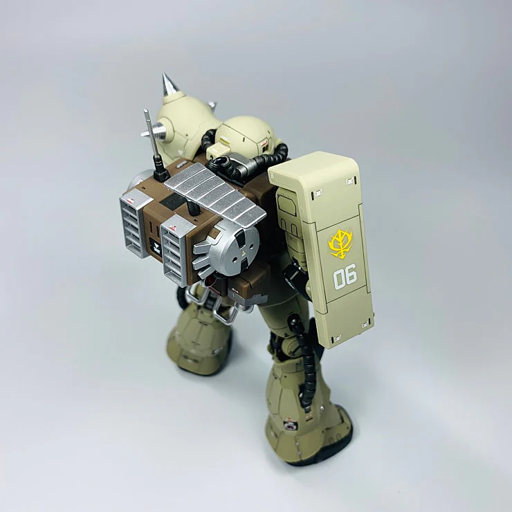 RG Zaku Minelayer (Water Decal) (Multiple Options)