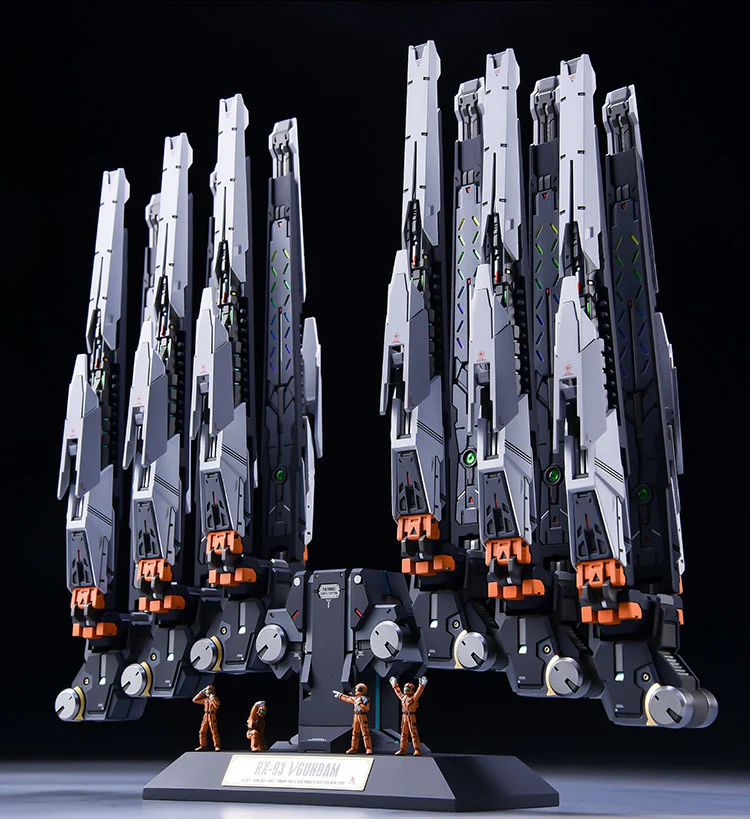 Fortune Meow’s 1/100 RX93 Nu Gundam ver.KA Resin Conversion Kit (Includes Pre-Cut Masking Tape)