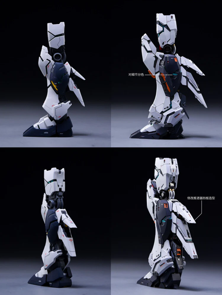 Fortune Meow’s 1/100 RX93 Nu Gundam ver.KA Resin Conversion Kit (Includes Pre-Cut Masking Tape)