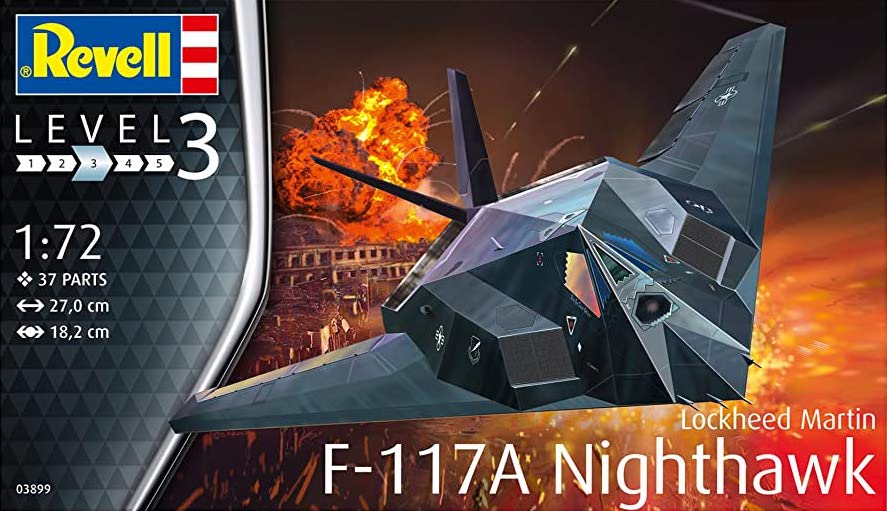 F117A Nighthawk Stealth Fighter 1:72