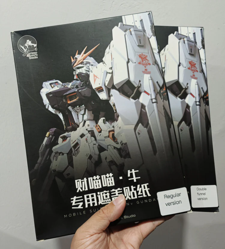 Fortune Meow’s 1/100 RX93 Nu Gundam ver.KA Resin Conversion Kit (Includes Pre-Cut Masking Tape)