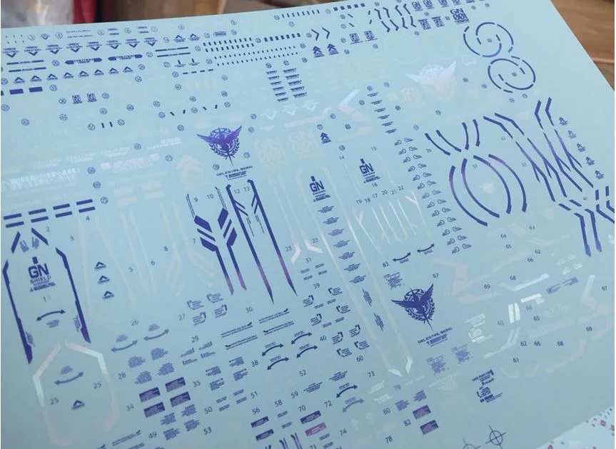 PG Exia (Holo) (Poligonal) (Water Decal)