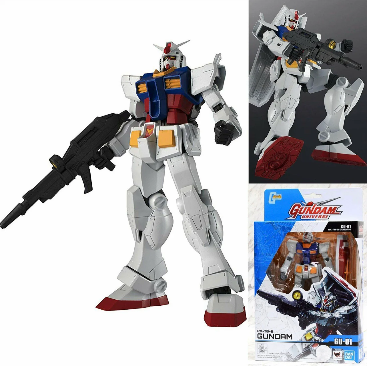 Bandai Gundam Universe Mobile Suit RX-78-2 Gundam Action Figure