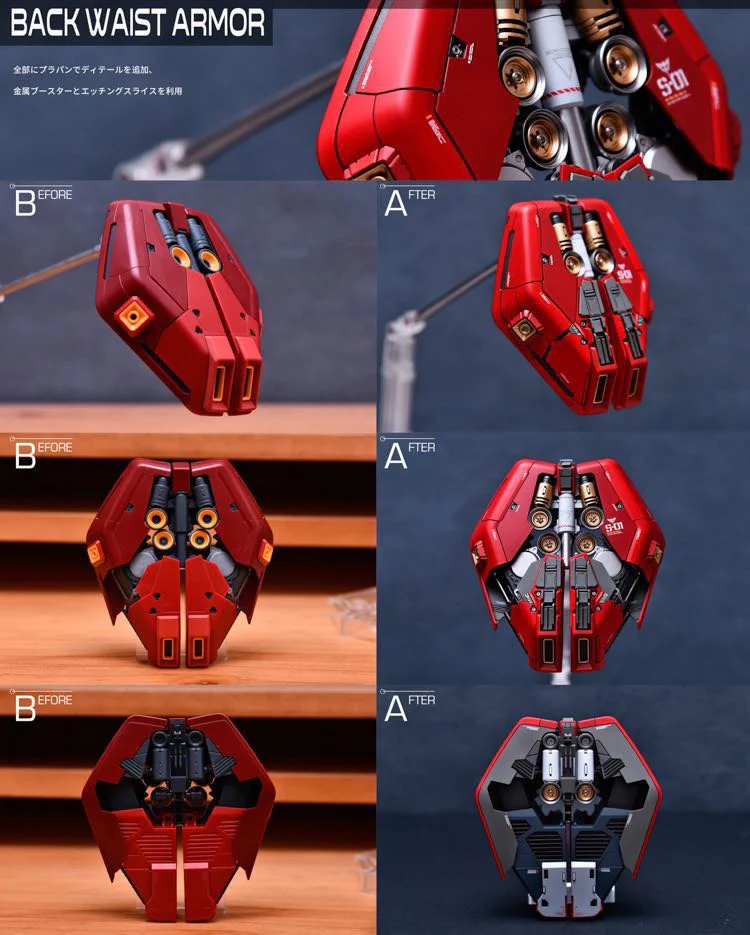 YJL MSN-04 Sazabi ver.Ka 2.0 Conversion Kit