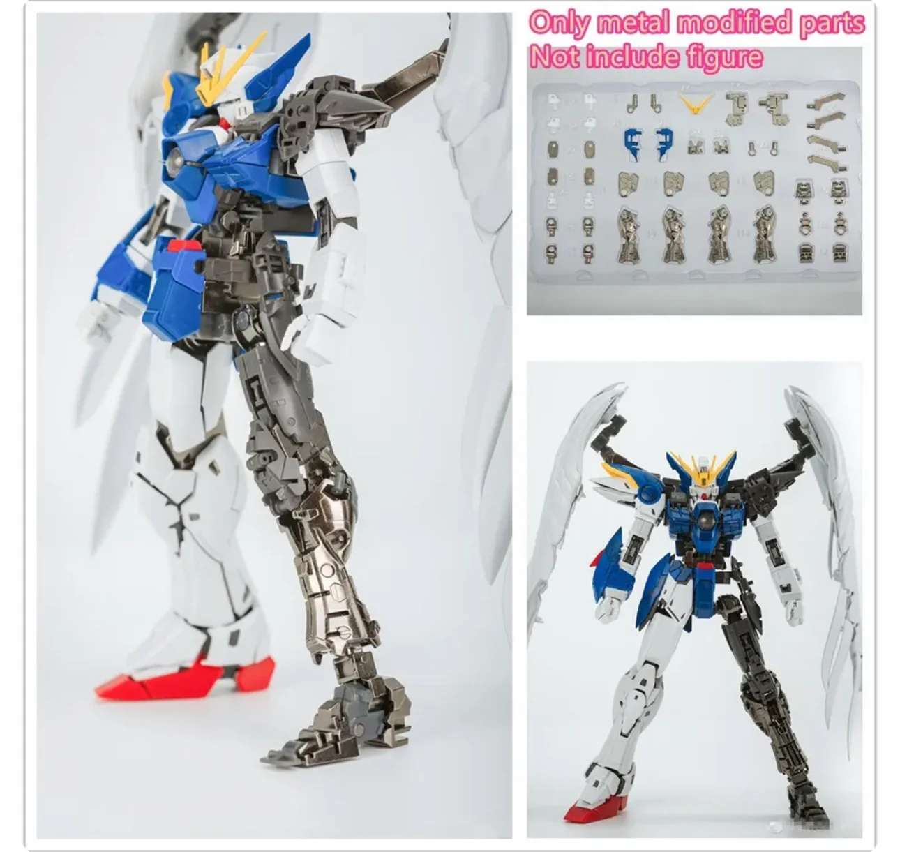 MG Metal Parts Set For XXXG-00WO Wing Zero EW Ver.Ka