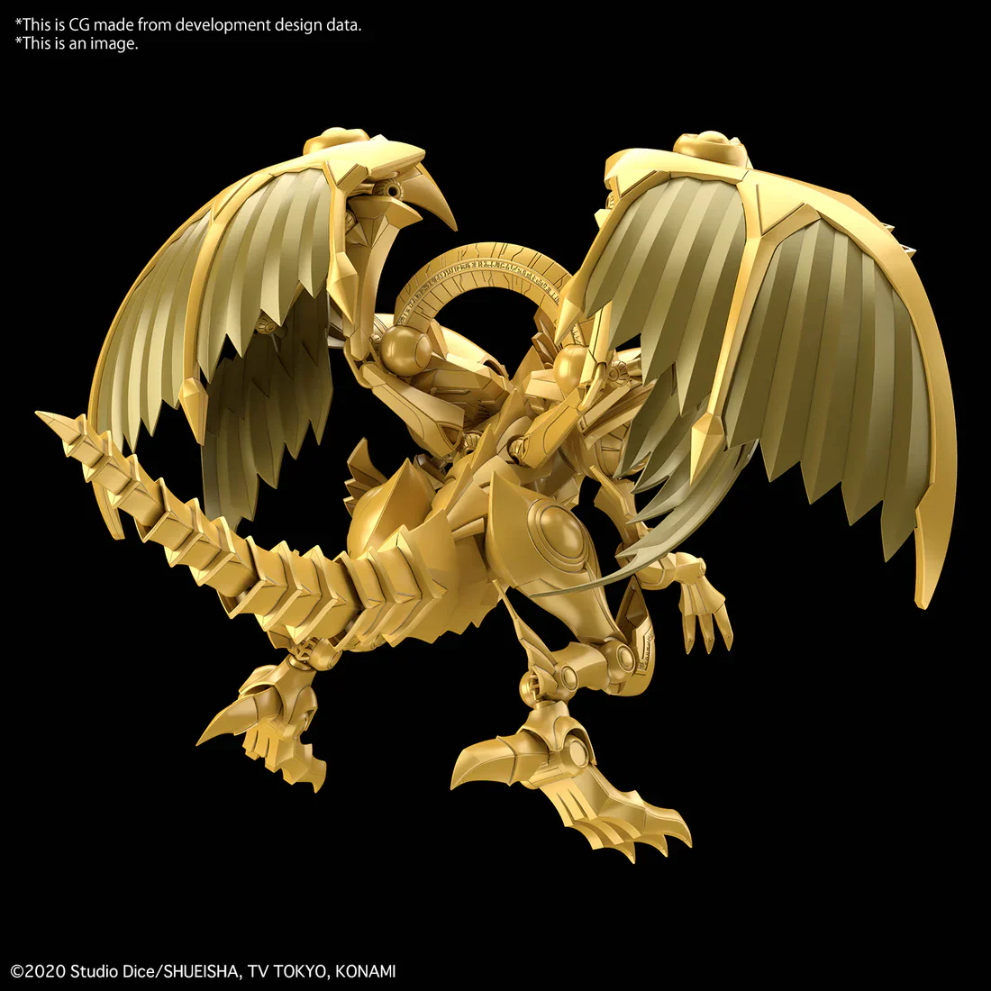 Yu-Gi-Oh! Figure-rise Standard Amplified The Winged Dragon of Ra Model Kit