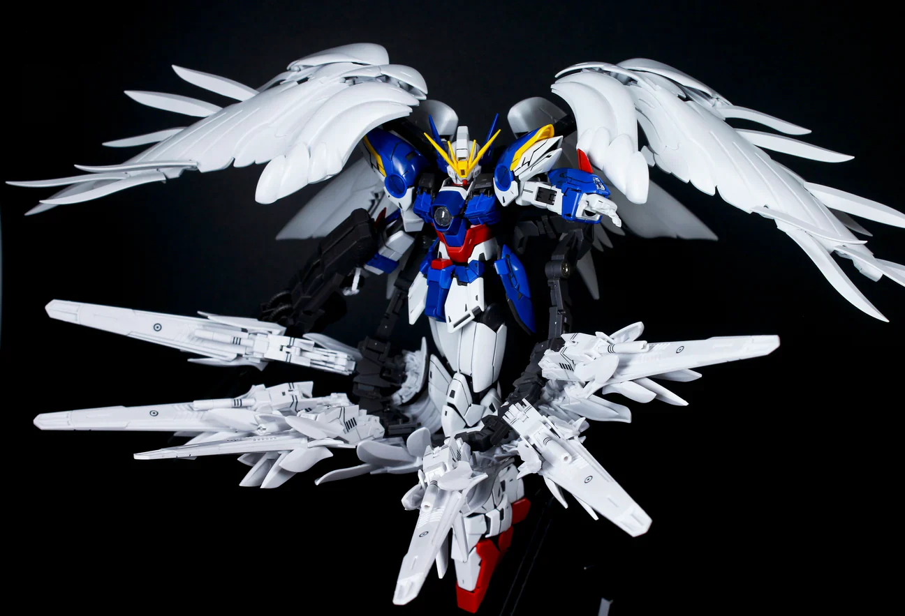Effect Wing MG 1/100 Gundam Wing Zero Custom Snow White Prelude Add On